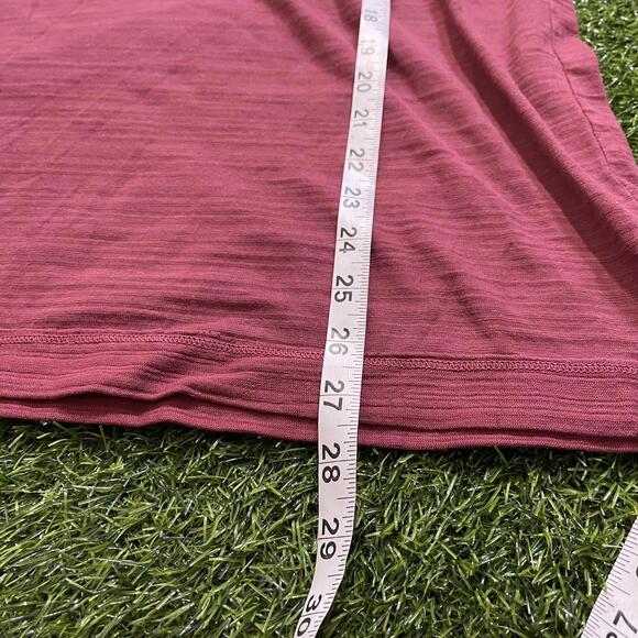 Tommy Bahama Long Sleeve V Neck T Shirt Burgundy Size XL - Picture 4 of 5